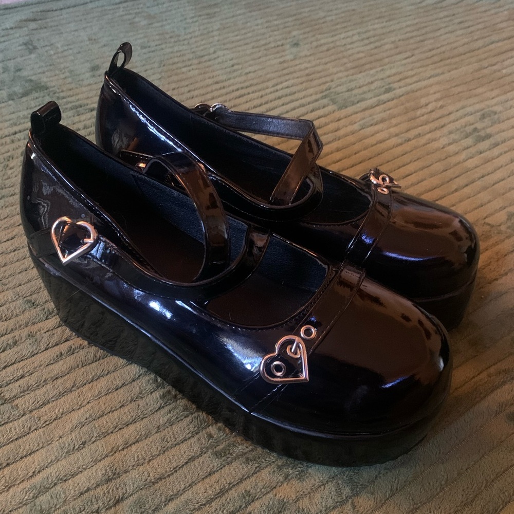 Black Mary Janes